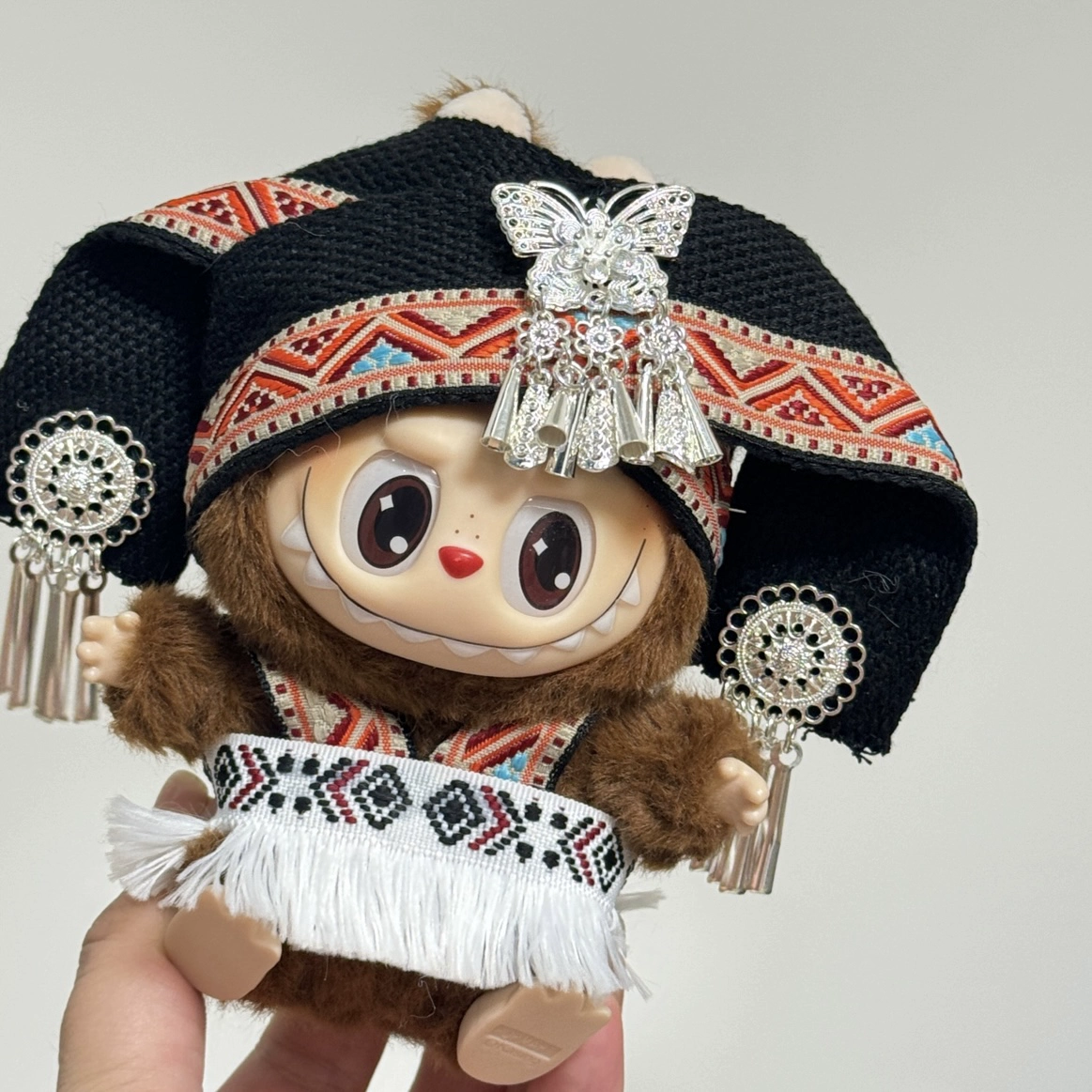 Ethnic Silver Charm Outfit 2